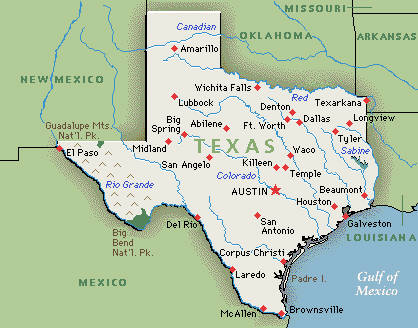 laredo map texas