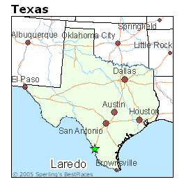 laredo texas map