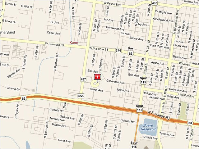 downtown mcallen map