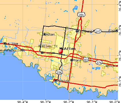 mcallen city map