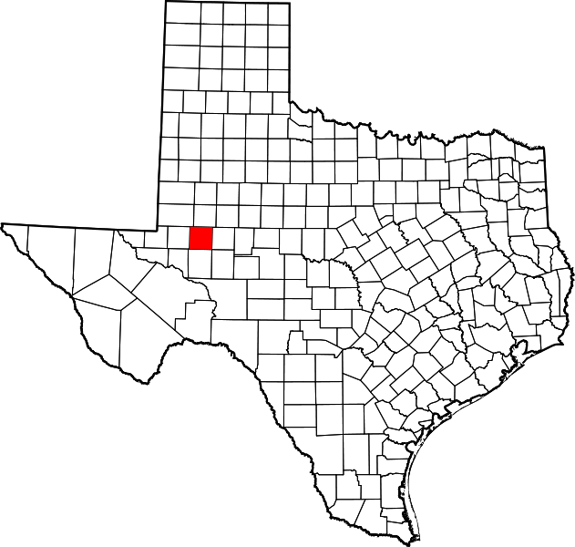 midland texas state map