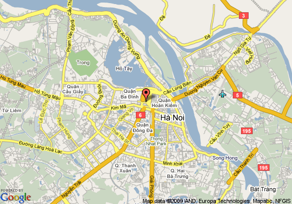 hanoi city map