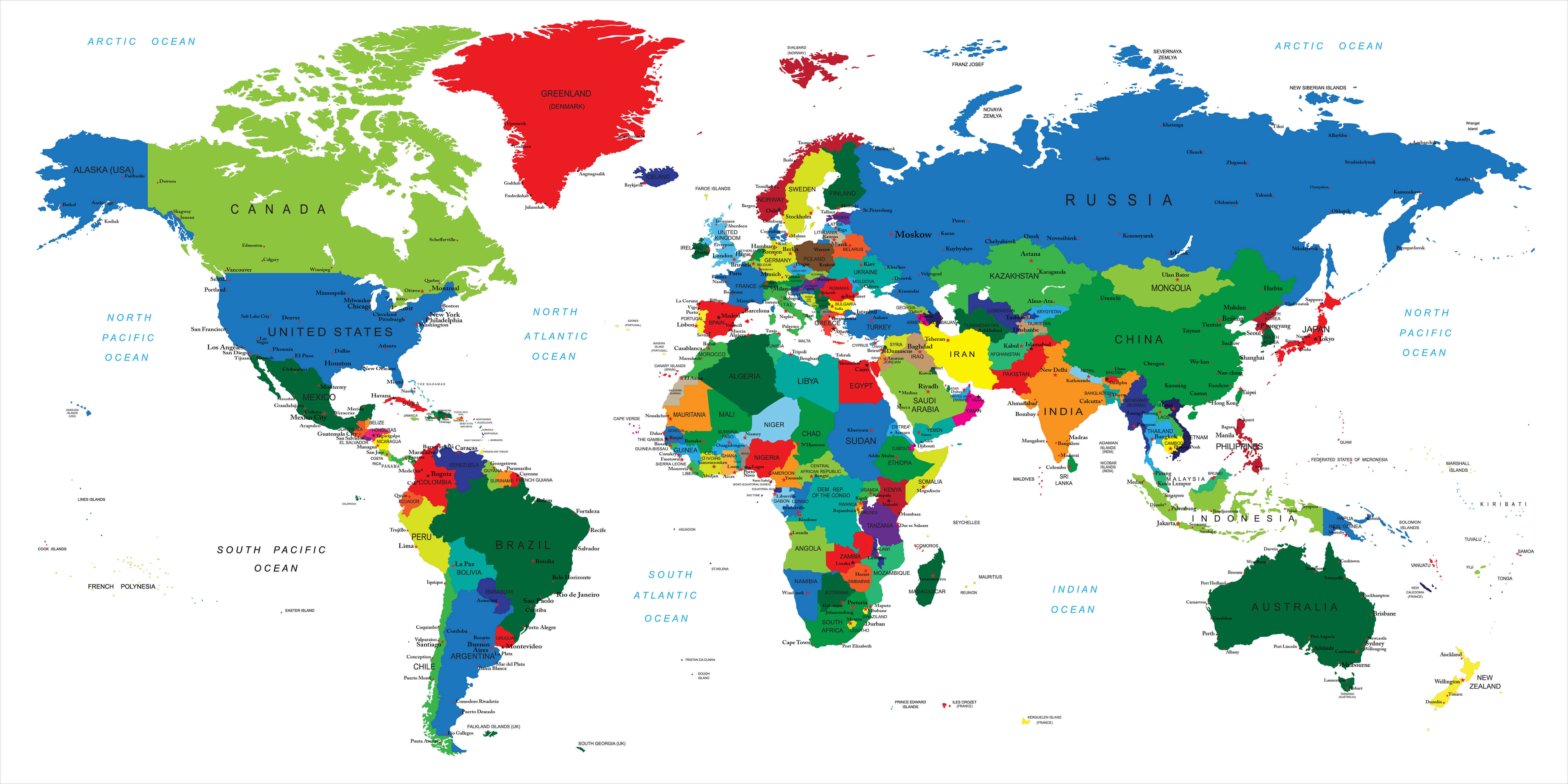 Map of the World