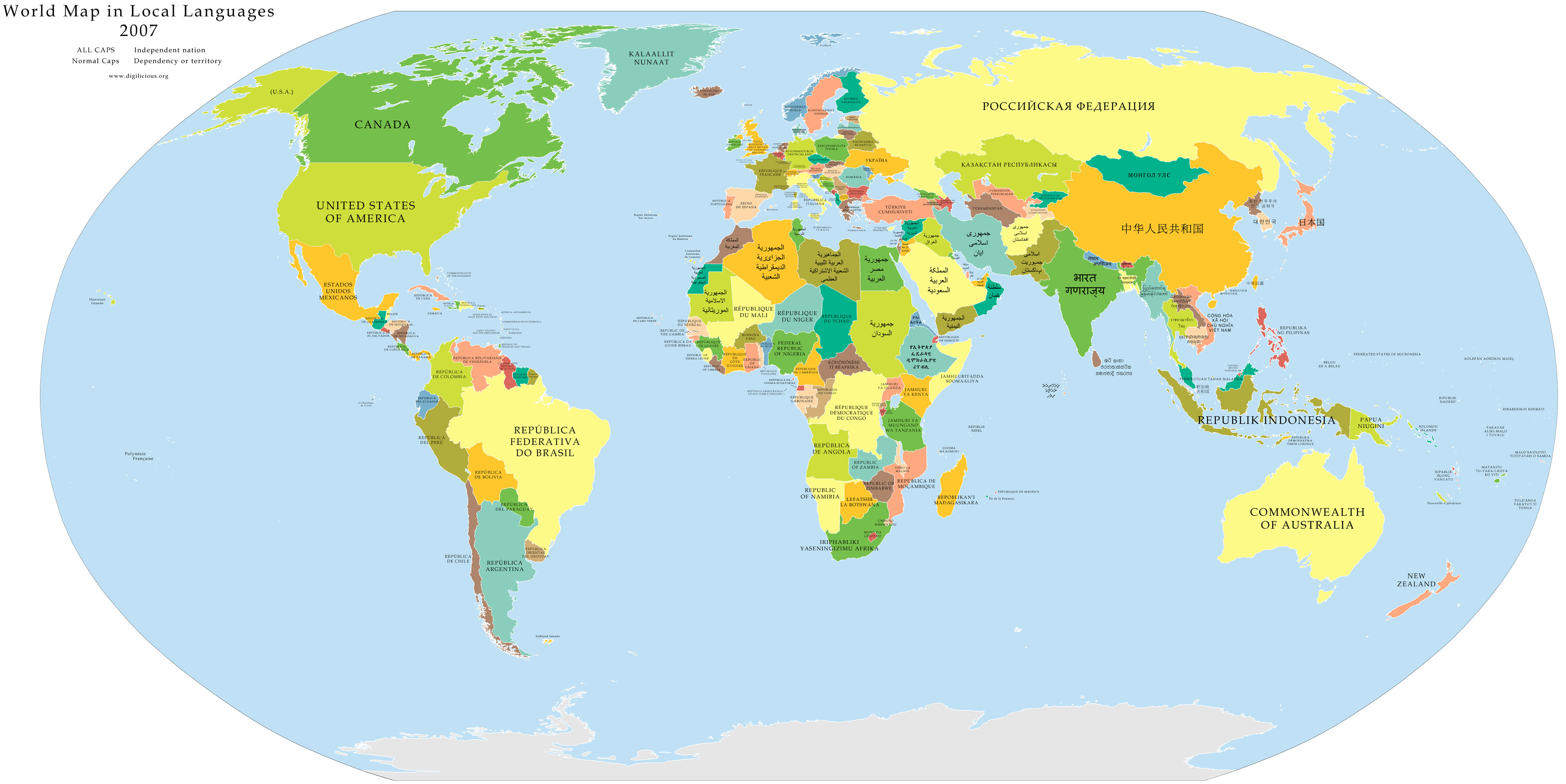 World Map Under 1 Dollar Living Population