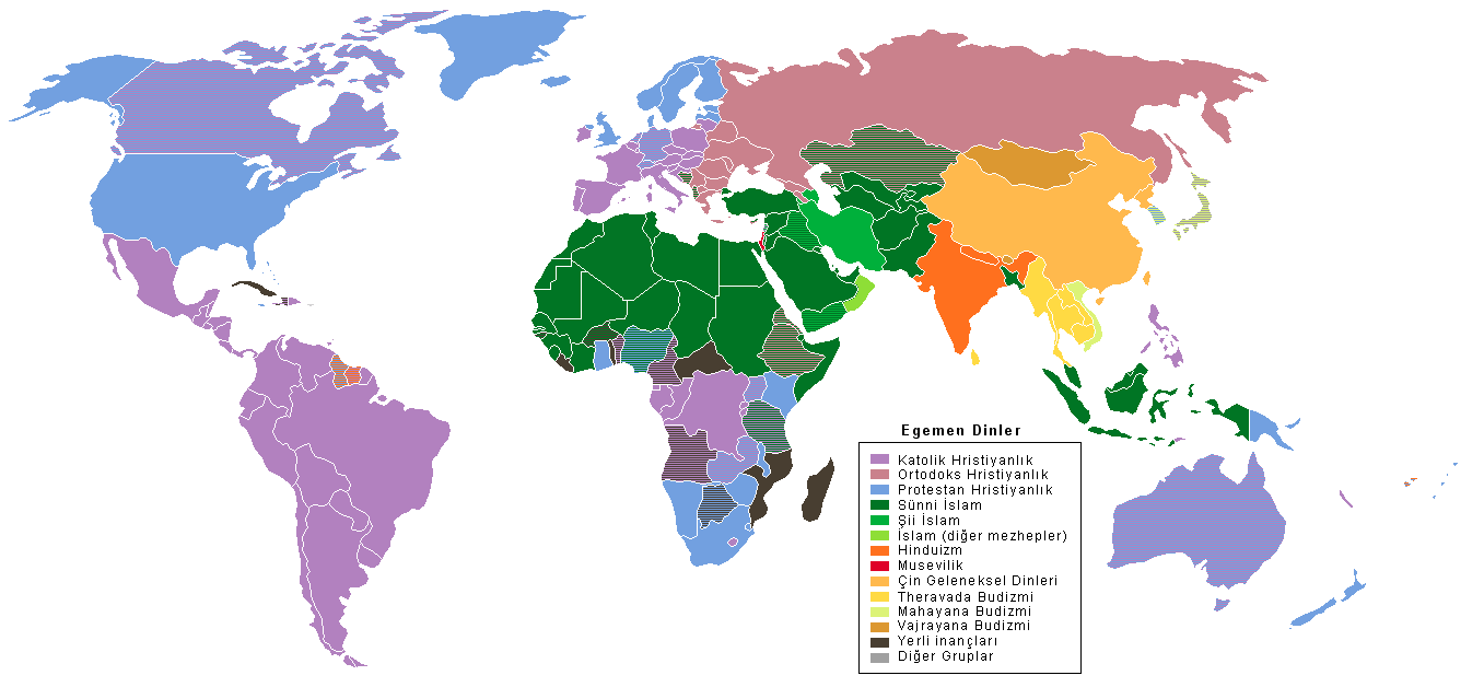 World Faith Map