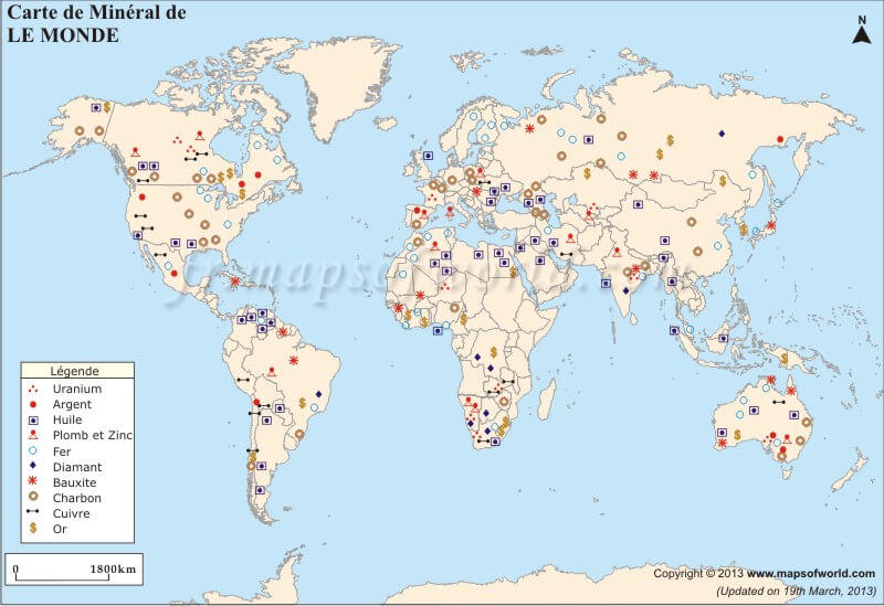 World Mineral Map