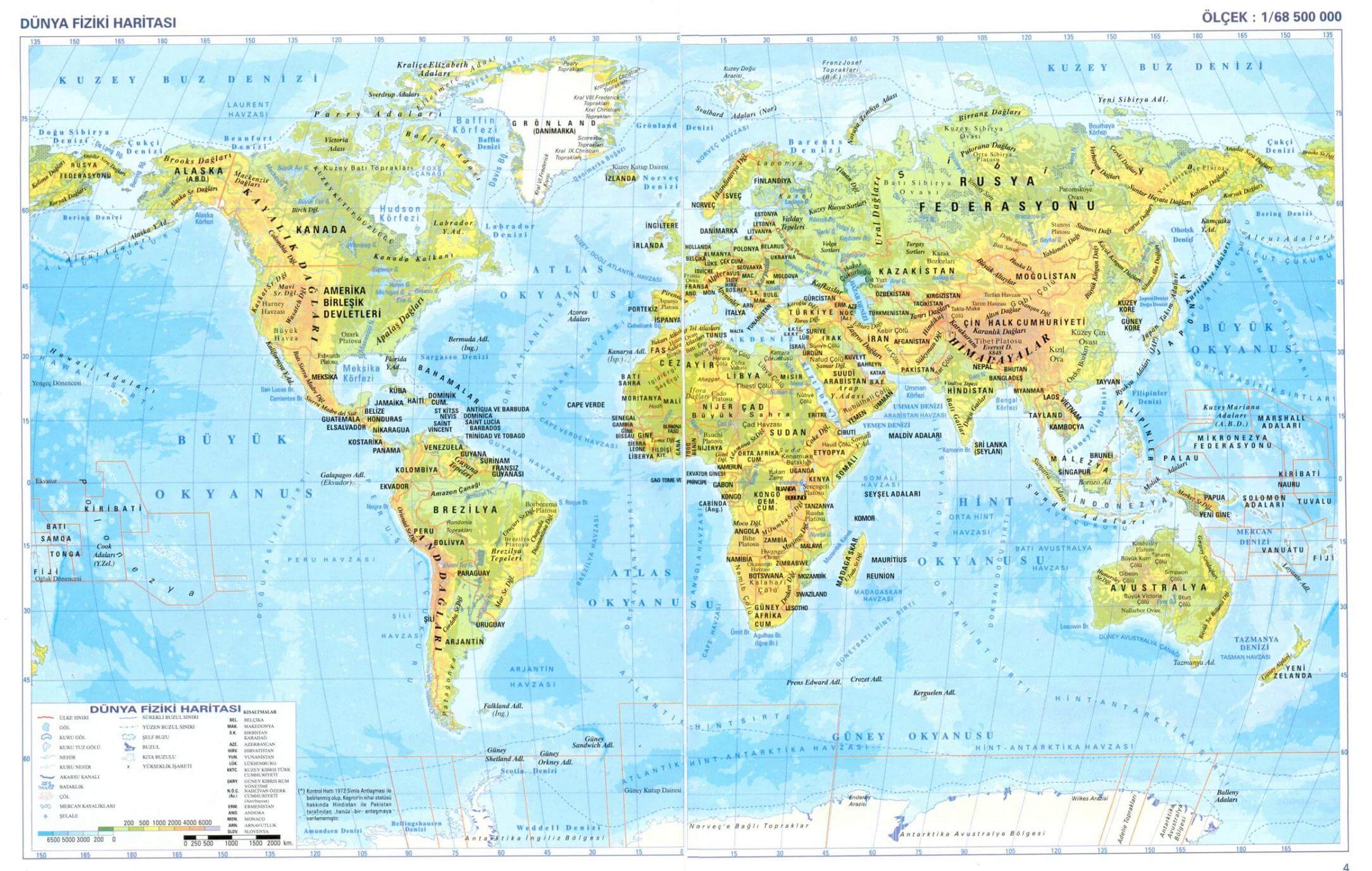 Map : Physical, Political, Regional, Country Maps