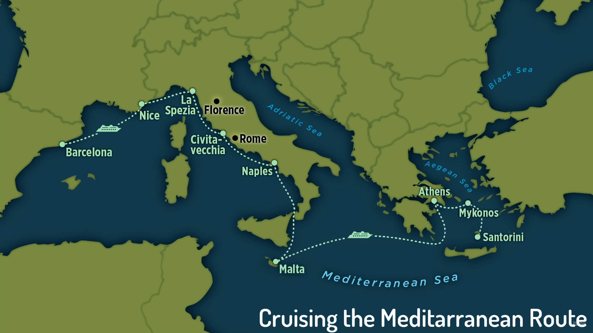 mediterranean cruises europe