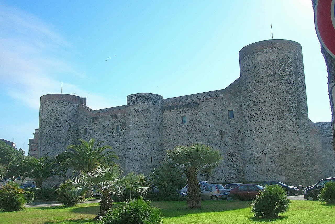 Castello Ursino in Catania, Sicily
