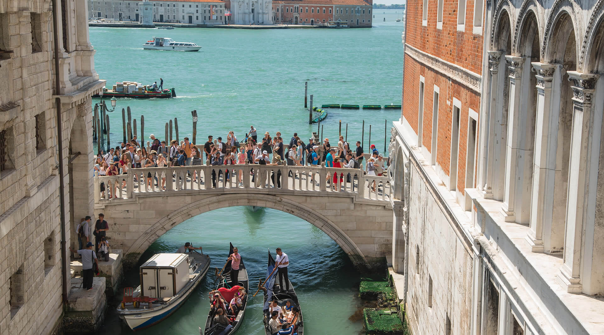 View from the Bridge of Sighs