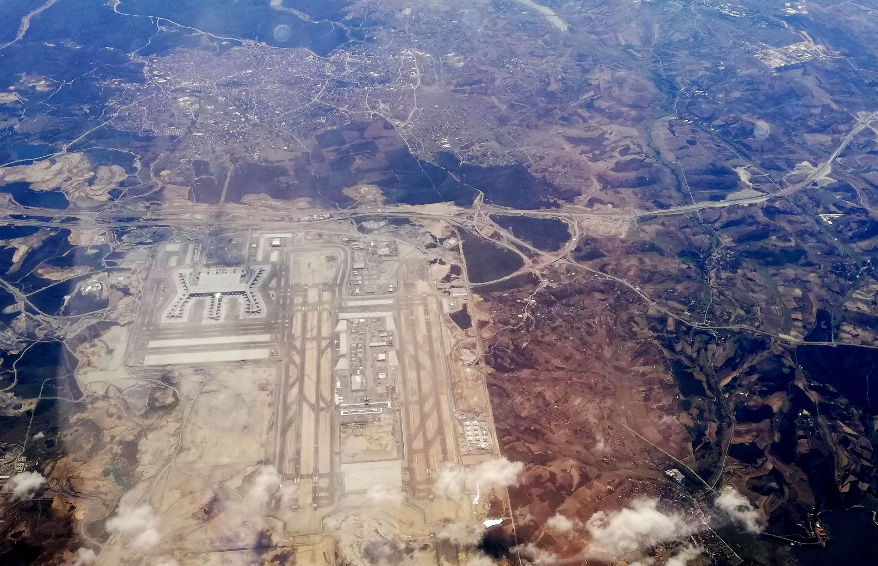 Istanbul Airport Aerial View 23.09.2018
